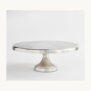 Support à gâteau en métal au design élégant et personnalisé pour mariage, dessert, pâtisserie, présentation en boulangerie, service sur table, événement - Product Image 1