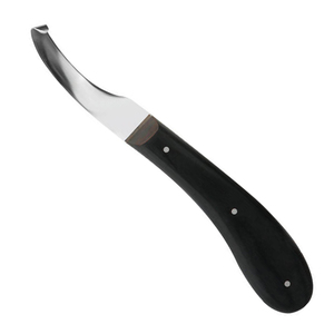Cuchillo Premium Reutilizable para Recortar Pezuñas, Hoja Curva de Acero Inoxidable para Herrador de Caballos, Suministros Veterinarios, Herramienta Duradera para Herradores - Product Image 1