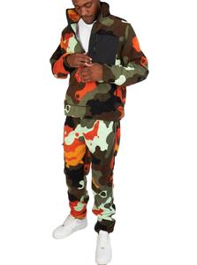 Survêtements coupe-vent imprimés pour hommes, grande taille, avec logo personnalisé, élégants, imperméables, à capuche, manches longues, respirants, séchage rapide, hiver - Product Image 6