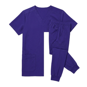 Ensembles d'uniformes médicaux et chirurgicaux pour hommes, style col en V, taille haute, pour hôpital, usage quotidien, vente en gros - Product Image 2