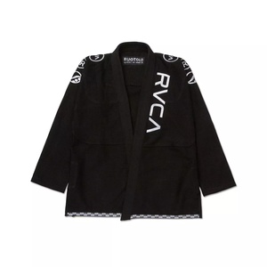 Kimono de Jiu-Jitsu Brasileño (BJJ) VA X Roots para GI, Uniforme de 440 GSM, 100% Algodón, Transpirable y de Secado Rápido, Negro con Bolsa - Product Image 1