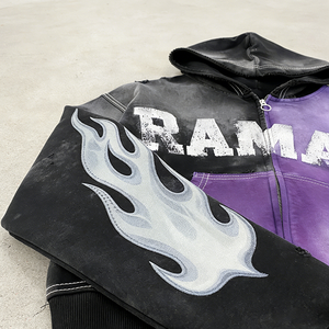 Sudaderas con Capucha Extra Grandes y Gruesas Personalizadas, de Lujo, de Algodón Terry, Resistentes al Viento, Transpirables, Impermeables, con Pantalla Puff para Fitness - Product Image 2