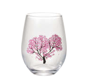 Japanese Sakura Design Temperature Variation Useful Glass Cups & Bottles <b>for</b> Wine Brandy Drinks-Lightweight Eco-Friendly - Product Image 3