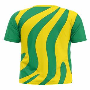 Camisetas Deportivas Personalizadas 100% Poliéster, Transpirables, de Secado Rápido, Ecológicas, para Hombre, Moda Fútbol, Fabricante OEM ODM - Product Image 3