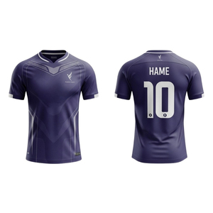 Maillots de football unisexes en polyester respirant 100 % personnalisables par sublimation, vente en gros, 2026, pour uniformes, manches courtes, toutes saisons - Product Image 4