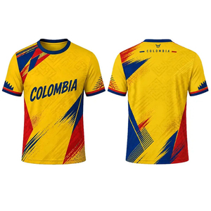 เสื้อฟุตบอลแบบใหม่ คุณภาพพรีเมียม ขายส่ง รับผลิตตามสั่ง ระบายอากาศได้ดี ผลิตจากโพลีเอสเตอร์ 100% แห้งเร็ว สกรีนชื่อ เบอร์ โลโก้ ได้ตามต้องการ รับผลิตแบบ OEM - Product Image 3