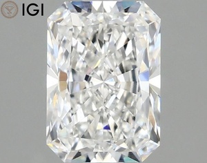 Bracelet 1,51 CT. Diamant de laboratoire CVD taille Radiant, couleur F, pureté VVS2, avec certificat IGI, idéal pour les bijoux personnalisés - Product Image 1