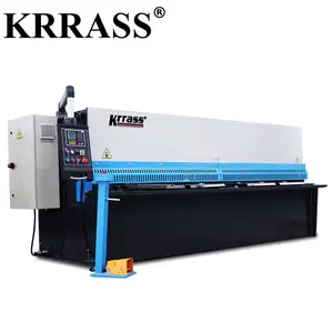 KRRASS Manufacturer CE certificate hydraulic shearing machine QC12K 8X3200 hydraulic shearing machine