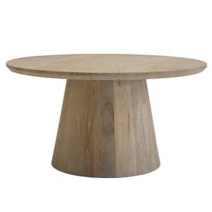 Table basse ronde en bois minimaliste, design moderne, idéale pour le salon, la maison et les espaces de travail, durable et fonctionnelle - Product Image 1