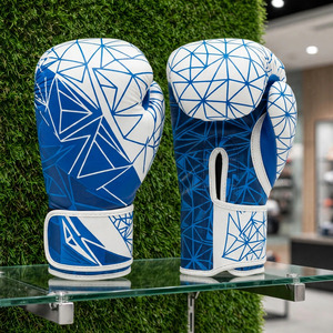 Guantes de Boxeo Personalizados OEM ODM de Verano, Sublimados, Transpirables, Ligeros, para Entrenamiento Profesional, Sparring, Muay Thai, Kickboxing - Product Image 4
