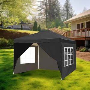 10 'x 10' per feste all'aperto con tenda da Gazebo rimovibile con pareti laterali per feste di compleanno campeggio con Catering per feste nuziali - Product Image 1