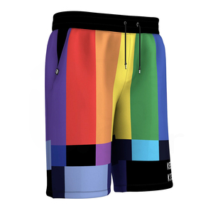 Pantalones cortos de cintura media para hombre de tamaño personalizado, nuevo estilo, informal, patrón sólido en color personalizado, logotipo frontal transpirable, venta en línea, Pakistán - Product Image 1