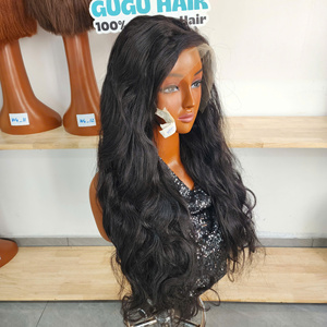 วิกผมแท้เวียดนาม 100% แบบ Double Drawn 13x6 Frontal HD Lace ทรง Body Wave ยาว 24 นิ้ว ความหนาแน่นสูงสุด - Product Image 4