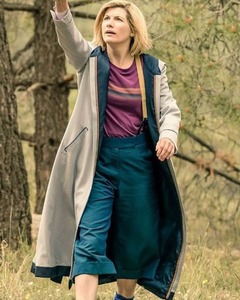 Chaquetas Trex Export, Chaquetas Variadas, Talla 13, Abrigo Gris Jodie Whittaker - Product Image 6