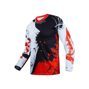 Uniformes de Motocross con Estampado por Transferencia Térmica, Colores Personalizados, Resistentes al Viento, Transpirables, para Carreras de Verano, Motociclismo MX, Ropa de Carreras de Autos - Product Image 1