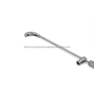 Fórceps de agarre Heuwieser Antrum con mordazas fijas curvas extra largas curvadas hacia abajo mordazas móviles de 140 grados hacia atrás - Product Image 5