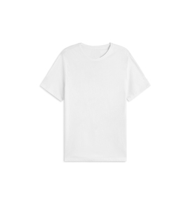 Men's Solid Color Cotton T-Shirt Short Sleeve O-Neck Casual Jersey Knit Acid Wash Soft 320g Regular Fit - Product Image 1