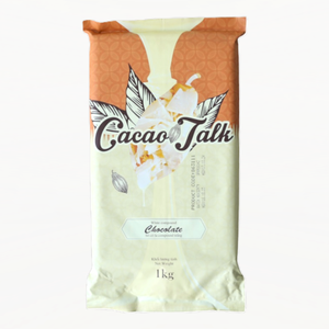 Bakery Dessert <b>Food</b> <b>Ingredients</b> Compound White Chocolate Block Cocoa 1KG HALAL Custom Packaging Brand Supply Overseas Market - Product Image 1