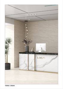 Azulejos de Porcelana Modernos para Interiores con Acabado Mate, 600X600MM 24X24, Azulejos de Cerámica Vitrificados Premium para Pisos Residenciales - Product Image 4
