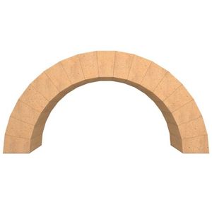 Ladrillo Refractario Aislante de Alta Alúmina (28-45%) Ligero, Resistente al Fuego, de Alta Calidad y Bajo Precio, Rojo/Amarillo/Tan - Product Image 1
