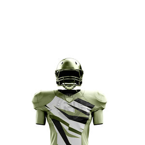 ชุดกีฬาอเมริกันฟุตบอล ผ้าโพลีเอสเตอร์ เนื้อผ้าเรียบเนียน สวมใส่สบาย เหมาะสำหรับการฝึกซ้อม การแข่งขัน และการแข่งขัน - Product Image 4