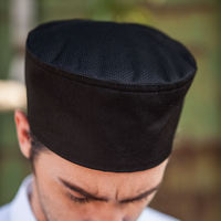 Topi Koki Grosir Terbaru untuk Restoran Hotel, Topi Koki Datar, Lebih Banyak Pilihan Warna, Topi Koki Katun