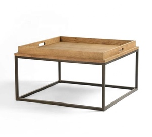 Iron & Wood Side <b>Table</b> High Quality Bulk Quantity Cheap Hot Selling Customized According Requirement Made in India Vintage Best - Product Image 1