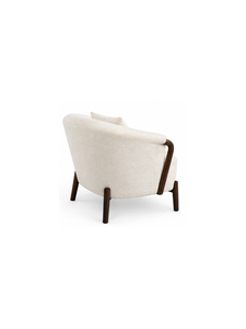 Modern <b>Leather</b> Upholstered Lounge <b>Chair</b> with Solid Wood Frame Mid Century Armchair for Home Living Room Hotel Furniture - Product Image 4