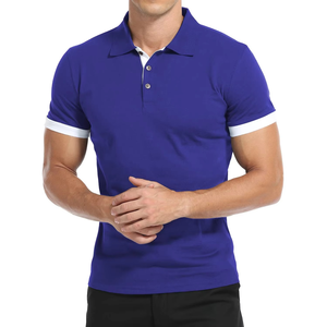 Polo de Hombre de Primera Calidad, Transpirable, de Algodón, Informal, para Verano, para Golf, OEM, ODM, Personalización de Marca, Venta al Por Mayor - Product Image 4