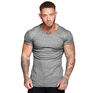 เสื้อยืดคอกลมผ้าโพลีเอสเตอร์สำหรับผู้ชายเสื้อยืดผ้าโพลีเอสเตอร์สีพื้น - Product Image 1