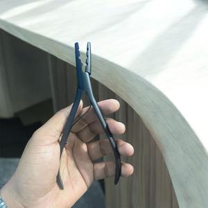 Alicates profesionales para extensiones de cabello de 2 orificios Herramienta de agarre duradera y precisa - Product Image 1