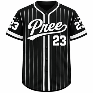 Maillot de baseball à boutons, uniforme respirant et anti-humidité, grande taille, personnalisable, vierge, pour fans et sportifs - Product Image 1