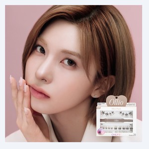 Pestañas postizas Ollio Korean K-Beauty sin pegamento, paquete mixto, naturales, hechas en Corea. - Product Image 2