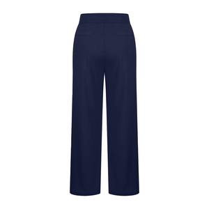 OEM Custom Women Solid Wide Leg <b>Yoga</b> <b>Pants</b> Loose Fit High Rise Flare Leggings <b>Plus</b> <b>Size</b> Seamless Blank Activewear - Product Image 3