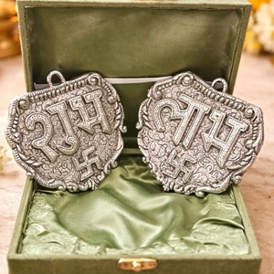 Shubh Labh Decorative Pair with Premium Gift Box Traditional Auspicious Door Hanging for Home and Festive Decor - Product Image 3