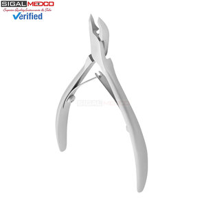SIGAL MEDCO Double Spring Nail Cuticle Nippers High Grade Stainless Steel Salon Cuticle Nipper Hot Selling for Fingers - Product Image 4