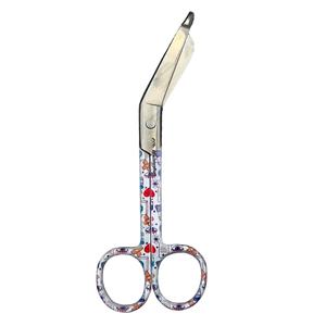 Ensemble de ciseaux infirmiers en acier inoxydable, ensemble d'instruments médicaux professionnels, motif d'impression personnalisé en couleur, ensemble d'instruments de salle d'habillage - Product Image 1