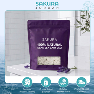 Vendeur professionnel proposant des matières premières riches en minéraux de la Mer Morte, cristaux de sel de la Mer Morte, sel de bain minéral naturel pour adultes. - Product Image 2