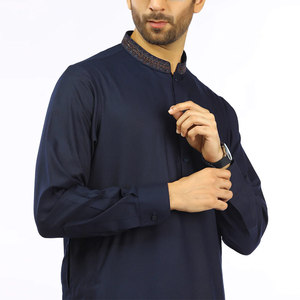 Shalwar Kameez Islámico Afgano de Alta Calidad con Bolsillo, Último Diseño, MOQ Bajo, Salwar Kameez Bandhgala para Hombre, Superventas - Product Image 3