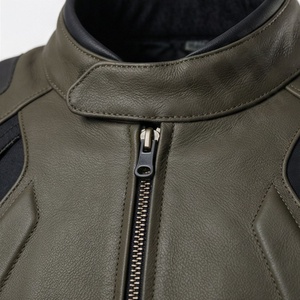 Veste de moto en cuir véritable pour homme de qualité supérieure, nouvelle arrivée, vestes de moto d'hiver, protections amovibles, personnalisables - Product Image 4