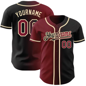 Maillot de baseball gaufré pour jeunes, grande taille, à manches courtes, dégradé bleu-noir, séchage rapide, style streetwear, pour l'entraînement, idéal pour l'été - Product Image 6
