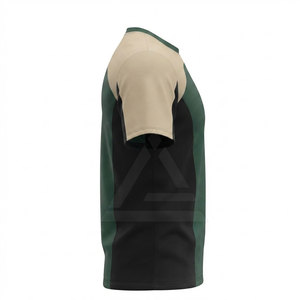 เสื้อเจอร์ซีย์ผู้ชายขายส่ง ผลิตจากผ้าเนื้อบางเบา ทรงหลวม สีสันตามสั่ง ดีไซน์แผงตัดต่อไม่ซ้ำใคร และมีเสน่ห์แบบสินค้าเกมมิ่ง - Product Image 3