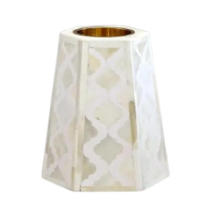Support de bougie Bakhoor en os incrusté, best-seller, pour la décoration de la maison, pour Noël et la Saint-Valentin, porte-bougie chauffe-plat de table - Product Image 1
