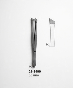 Pinzas para pestañas de 85 mm de acero inoxidable - Product Image 1