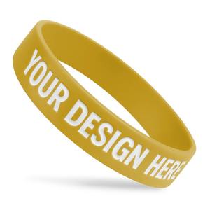 Pulseras de Silicona de Alta Calidad, Personalizadas, de Goma, para Promoción de Marca, Disponibles a Precio de Exportación - Product Image 1