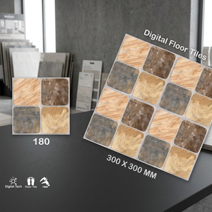 กระเบื้องปูพื้นเซรามิกดิจิตัล12X12ดีไซน์โบราณของ Vistaar ส่งตรงจากโรงงาน30x30มีจำหน่ายสำหรับตลาดแอฟริกาห้องน้ำขนาด5มม. - Product Image 3