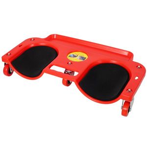 Durable Red Knee Pads with 360 Degree Turn Casters <b>Tool</b> Tray <b>Rolling</b> Creeper for Garage Workshop Garden <b>Tool</b> Storage Product - Product Image 1