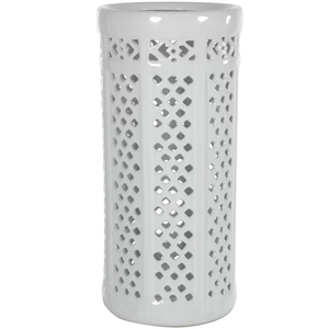 Porte-parapluies moderne en acier, structure autoportante, revêtement noir, double face, grande capacité, décoration intérieure - Product Image 4