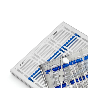Nouveauté - Kit d'instruments de chirurgie parodontale manuels certifiés CE - Cassette - Chirurgie orale orthodontique - Acier - Product Image 3