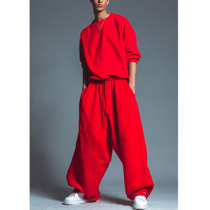 Pantalon Baggy d'Hiver pour Hommes, Taille à Cordon, en Polyester, Style Pyjama, pour le Jogging en Extérieur, Pantalon de Survêtement pour Hommes - Product Image 2